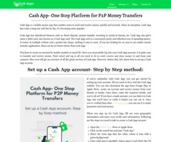 Cashappshelp.com(Cash App) Screenshot