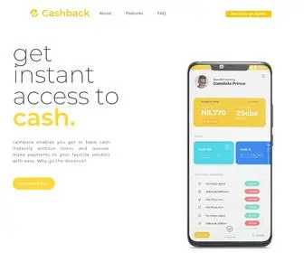 Cashback.com.ng(When you can get cash around you) Screenshot