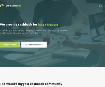 Cashbackcloud.co(We give you cashback for doing things online) Screenshot