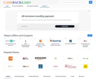 Cashbackkaro.com(Coupons and Deals) Screenshot