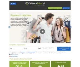 Cashbackrabat.pl(Najlepsza platforma internetowa CashBack) Screenshot