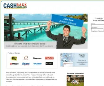 Cashbacksaver.com(Shop) Screenshot