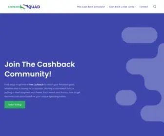 Cashbacksquad.com(Cashback Squad) Screenshot