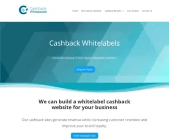 Cashbackwhitelabels.co.uk(Cashback Whitelabels) Screenshot