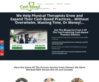 Cashbasedphysicaltherapy.org(Cash Based Physical Therapy) Screenshot