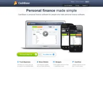 Cashbasehq.com(Personal finance made simple) Screenshot