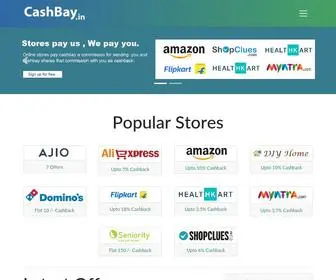 Cashbay.in(Stores pay us) Screenshot