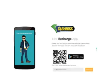 Cashboss.in(Free Recharge App) Screenshot