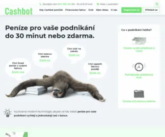 Cashbot.cz(Proplácení faktur do 24 hod) Screenshot