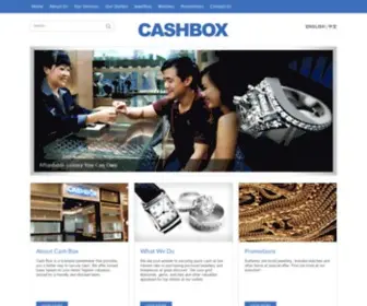 Cashbox.com.sg(Cashbox) Screenshot