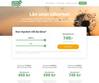 Cashbuddy.se(Lån utan säkerhet) Screenshot