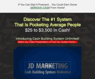 Cashbuildingsystemunlimited.com(Cash Building System Unlimited) Screenshot