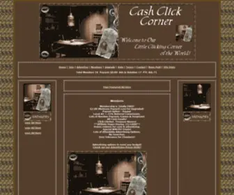 Cashclickcorner.com(:: CashClickCorner ::) Screenshot