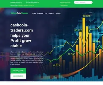 Cashcoin-Traders.com(Bitcoin Invest) Screenshot