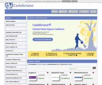 Cashdictator.de(Cashdictator deine Cashfarm) Screenshot