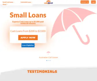 Cashdirect.com.au(Small Cash Loans Online) Screenshot