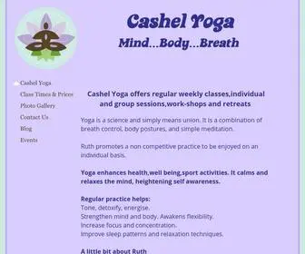 Cashelyoga.com(Yoga movement with breath) Screenshot