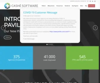 Cashesoftware.com(Cashé Software) Screenshot
