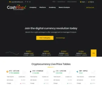 Cashfinex.com(Cashfinex) Screenshot