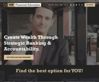 Cashflowcruncher.com(VIP Financial Education) Screenshot