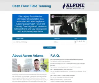 Cashflowfieldtraining.com(Cash Flow Field Training) Screenshot