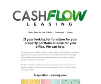 Cashflowleasing.co.uk(Cashflow Leasing) Screenshot