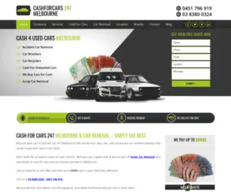 Cashforcars247.com.au(Sell Your Unwanted Cars For Cash To Cash For Cars Melbourne. Our Car Removal Process) Screenshot