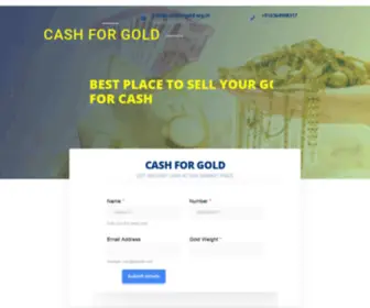 Cashforgold.org.in(Cash for gold company) Screenshot