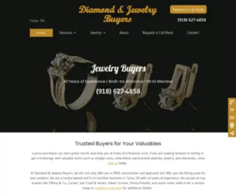 Cashforgoldtulsaok.com(Diamond & Jewelry Buyers) Screenshot