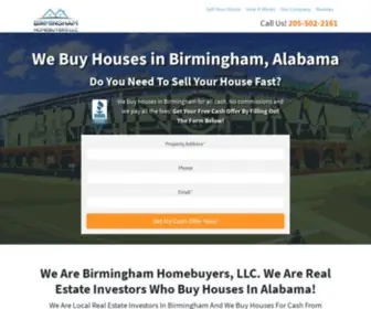 Cashforhousesbham.com(Cash for Houses Birmingham) Screenshot