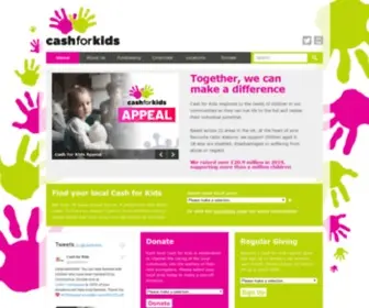 Cashforkids.uk.com(Cash for Kids) Screenshot