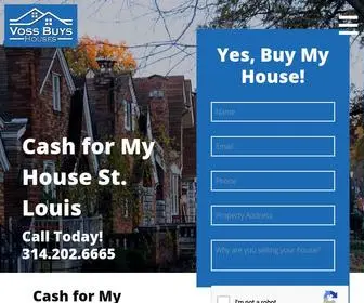 Cashformyhousestlouis.com(Cash for My House St) Screenshot