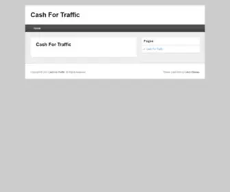 Cashfortraffic.com(Nginx) Screenshot