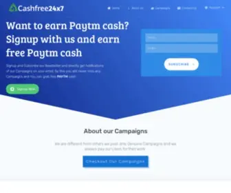 Cashfree24X7.com(Just Earn) Screenshot