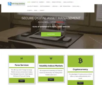 Cashgroupsolutions.com(Secure Digital Asset Management) Screenshot