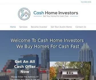 Cashhomeinvestors.com(Cash Home Investors) Screenshot