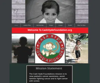 Cashhydefoundation.org(Our mission) Screenshot