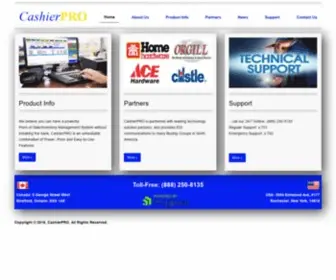 Cashierpro.com(Cashier PRO) Screenshot