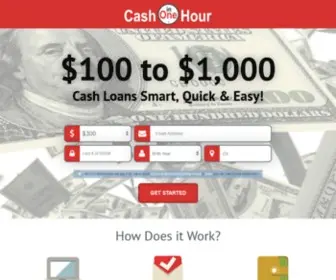 Cashin1Hrnow.net(Installment Loans) Screenshot