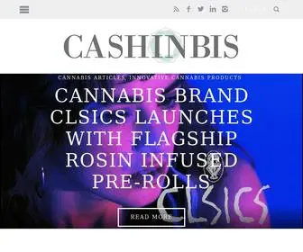 Cashinbis.com(Entrepreneurs & Investors in Cannabis Business) Screenshot