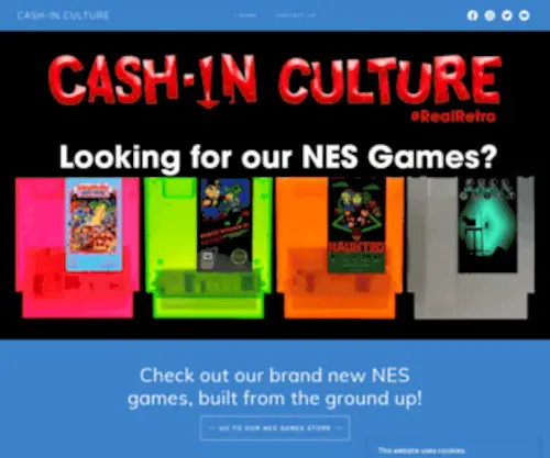 Cashinculture.com(Cash-In Culture) Screenshot