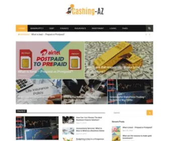 Cashing-AZ.com(Cashing news and headlines from A to Z) Screenshot