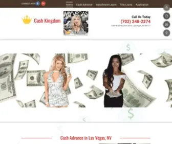 Cashkingdomloans.com(Las Vegas) Screenshot