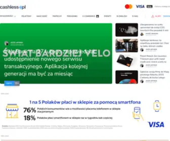 Cashless.pl(O nowoczesnych technologiach w finansach) Screenshot