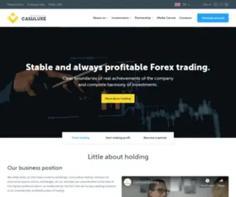 Cashluxe.Trade(Cashluxe trade) Screenshot