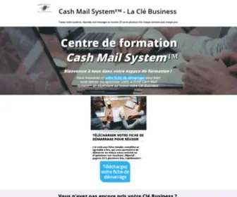 Cashmailsystemformation.fr(Accueil) Screenshot