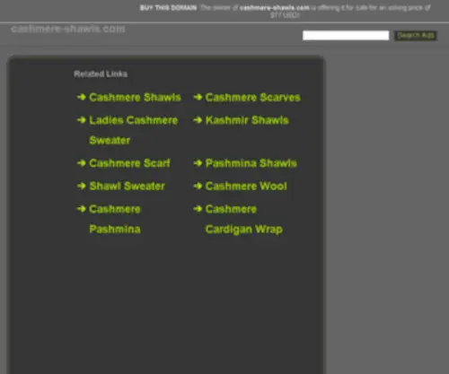 Cashmere-Shawls.com(楽天で脱毛器を購入する前に) Screenshot