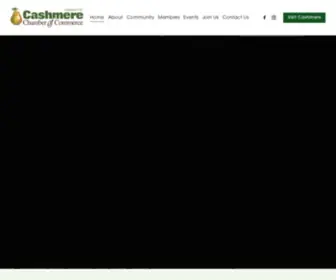 Cashmerechamber.org(Cashmere Chamber of Commerce) Screenshot