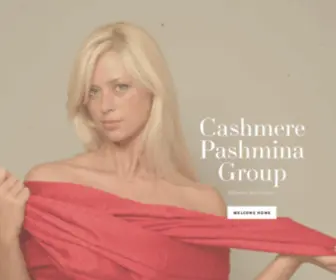 Cashmerepashminagroup.com(Cashmere Pashmina Group) Screenshot