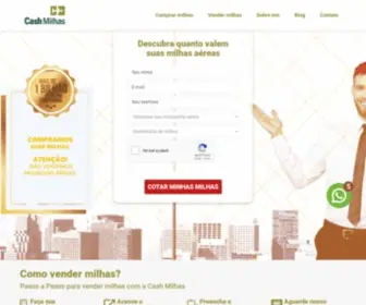 Cashmilhas.com.br(Vender Milhas) Screenshot